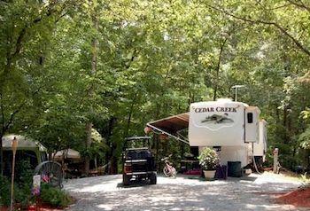 Forest Lake Rv & Camping Resort Advance Kültér fotó